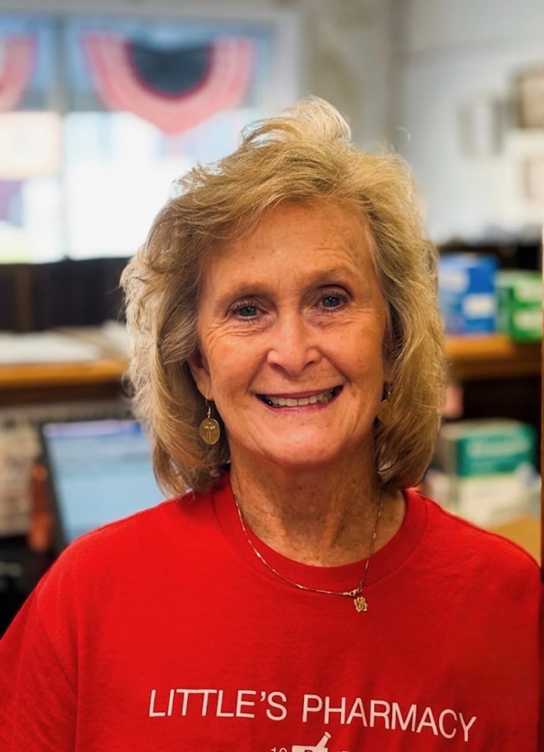 Sandy Adcock at Little’s Pharmacy